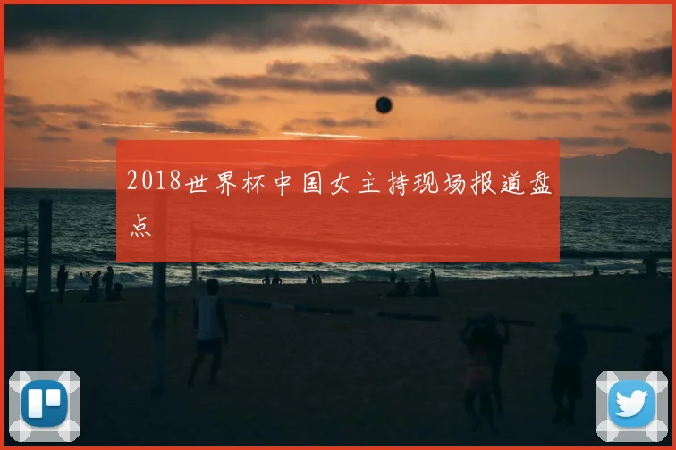 2018世界杯中国女主持现场报道盘点