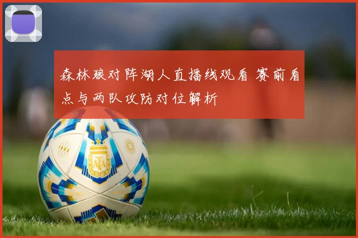 森林狼对阵湖人直播线观看 赛前看点与两队攻防对位解析